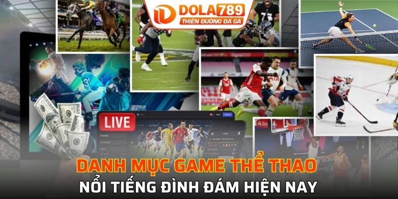 Danh mục game thể thao nổi tiếng đình đám hiện nay