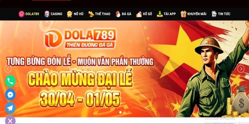 Khuyến mãi nhà cái DOLA789 siêu hot, giá trị lớn